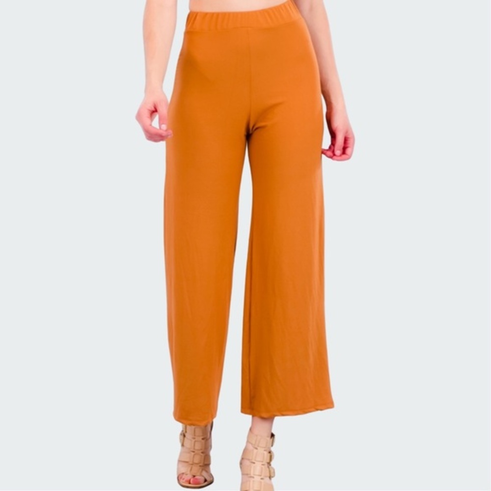 Tan Capri Pants